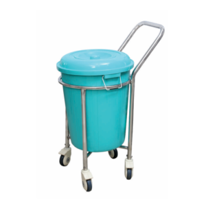 SOILED LINEN TROLLEY (PLASTIC BUCKET) C-4403 A